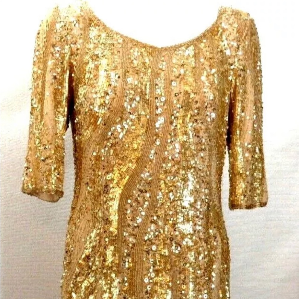 Gold Dress